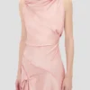 Posy Midi-Kleid in Altrosa