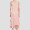 Posy Midi-Kleid in Altrosa