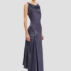 Posy Midi-Kleid in Eclipse Posy Midi-Kleid in Eclipse
