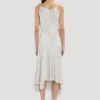 Posy Midi-Kleid in Magnesium