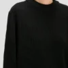 Pullover in Relaxed Fit in Schwarz
