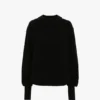 Pullover in Relaxed Fit in Schwarz