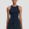 Rib-Tanktop in Marineblau Rib-Tanktop in Marineblau