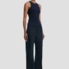 Rib-Tanktop in Marineblau Rib-Tanktop in Marineblau