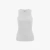 Ripp-Tanktop in Weiß Ripp-Tanktop in Weiß