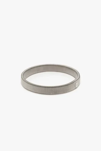 Ärmelbündchen in Silber Ärmelbündchen in Silber
