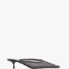 Sloane Mule 45 aus schwarzem Mesh Sloane Mule 45 aus schwarzem Mesh