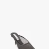 Sloane Stiletto-Mule 75 aus schwarzem Mesh