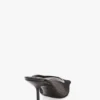 Sloane Stiletto-Mule 75 aus schwarzem Mesh