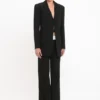 Smokingjacke in Schwarz