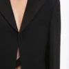 Smokingjacke in Schwarz