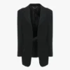Smokingjacke in Schwarz