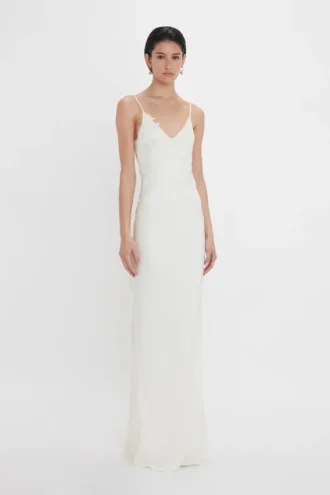 Spitzen-Cami-Kleid in Elfenbein