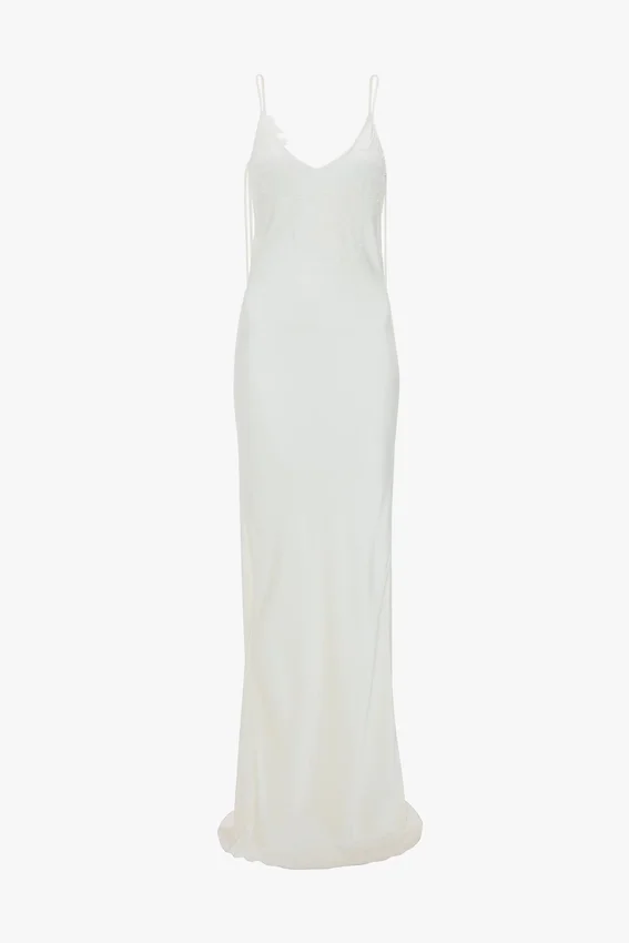 Spitzen-Cami-Kleid in Elfenbein Spitzen-Cami-Kleid in Elfenbein