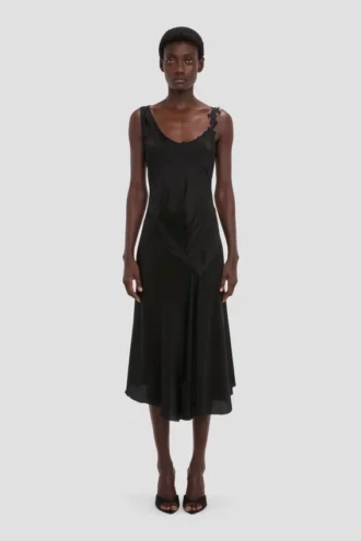 Spitzenkleid in Schwarz