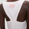 Split Tank Top in Weiß
