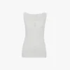 Split Tank Top in Weiß