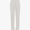 Tailored Straight Leg Trouser in Elfenbein