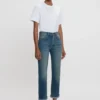 The Victoria Jeans in Mittelblau