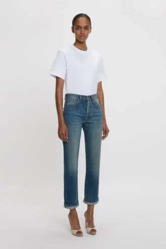 The Victoria Jeans in Mittelblau The Victoria Jeans in Mittelblau