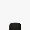 The Victoria Mini-Reisetasche aus schwarzem Leder