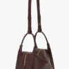 The Victoria Plié Bag aus burgunderrotem Leder The Victoria Plié Bag aus burgunderrotem Leder