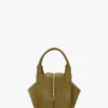 The Victoria Plia Tasche aus kaktusgrünem Leder The Victoria Plia Tasche aus kaktusgrünem Leder