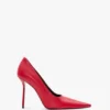 The Victoria Stiletto-Pumps 100 aus rotem Leder