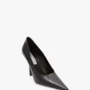 The Victoria Stiletto-Pumps 100 aus schwarzem Leder