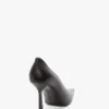 The Victoria Stiletto-Pumps 100 aus schwarzem Leder