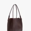 The Victoria Tote Bag aus burgunderrotem Leder The Victoria Tote Bag aus burgunderrotem Leder