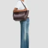 The Victoria Tote Bag aus burgunderrotem Leder The Victoria Tote Bag aus burgunderrotem Leder