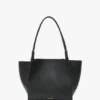 The Victoria Tote Bag aus schwarzem Leder The Victoria Tote Bag aus schwarzem Leder