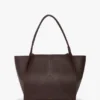 The Victoria Tote Bag Large aus burgunderrotem Leder The Victoria Tote Bag Large aus burgunderrotem Leder