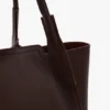 The Victoria Tote Bag Large aus burgunderrotem Leder The Victoria Tote Bag Large aus burgunderrotem Leder