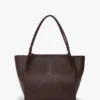 The Victoria Tote Bag Large aus burgunderrotem Leder The Victoria Tote Bag Large aus burgunderrotem Leder