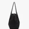 The Victoria Tote Large aus marineblauem Wildleder The Victoria Tote Large aus marineblauem Wildleder