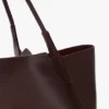 The Victoria Travel Tote Bag aus burgunderrotem Leder The Victoria Travel Tote Bag aus burgunderrotem Leder