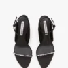 The Victoria verzierte Stiletto-Sandale 75 in Schwarz The Victoria verzierte Stiletto-Sandale 75 in Schwarz