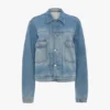 Truckerjacke aus Denim in Heritage-Blau