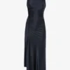 Twist-Kleid in Marineblau