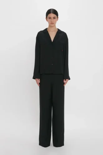 VB Monogram Pyjama-Set in Schwarz VB Monogram Pyjama-Set in Schwarz