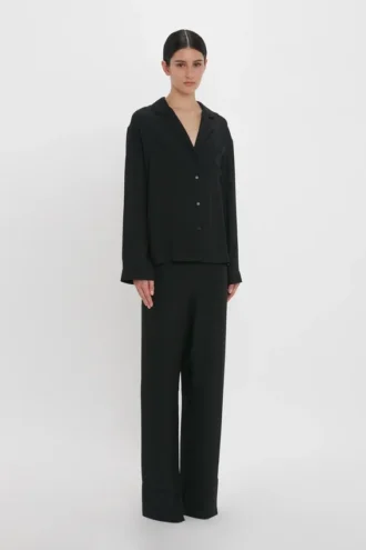 VB Monogram Pyjama-Set in Schwarz VB Monogram Pyjama-Set in Schwarz