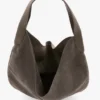 Weiche Plia-Hobo-Tasche in Kieselgrau